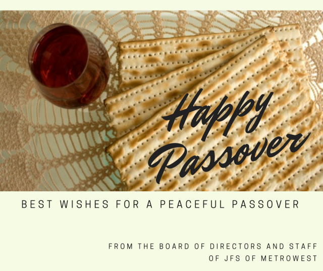 Happy Passover! - JFS of Metrowest