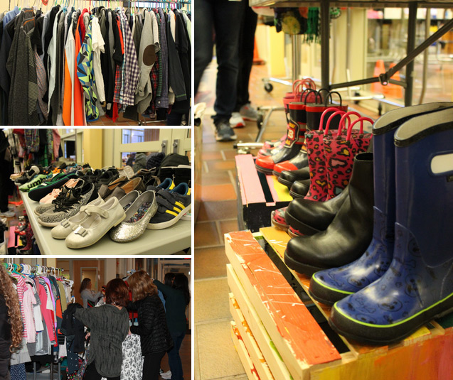 JFS Hosts Pop-Up Clothing Shop; Many Thanks to our Volunteers