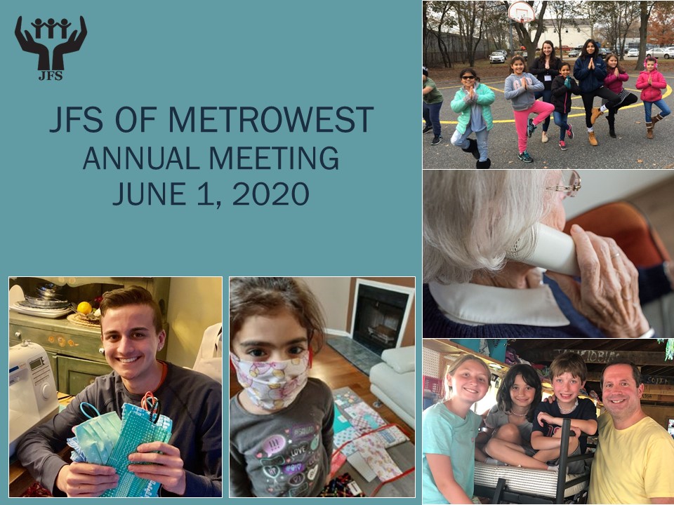 2020 JFS Annual Meeting - JFS of Metrowest